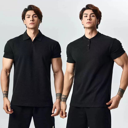 Retro Fashion Brand All-match Casual T-shirt Men's Clothing