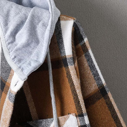 Hooded Casual Loose Fitting Sweater