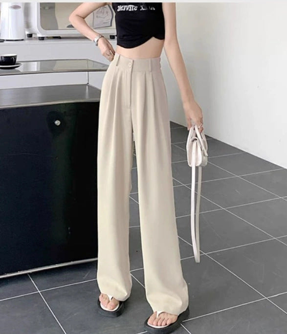 Fashion Casual Women's All-matching Straight Pants