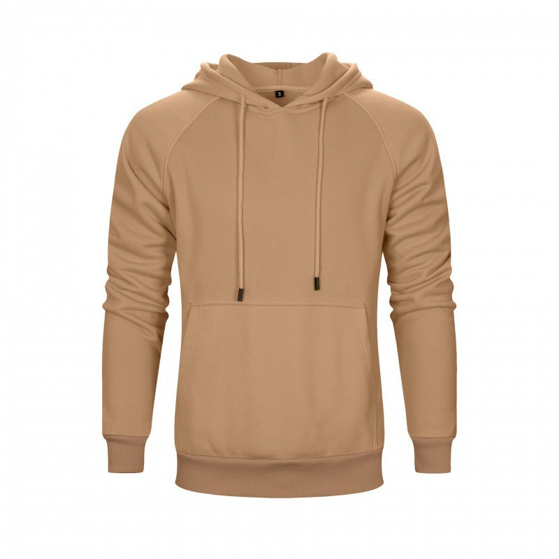 Men's Solid Color Hoodie Hip-hop Street Clothing Coat
