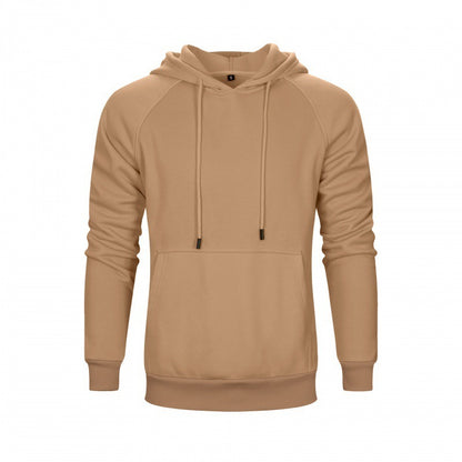 Men's Solid Color Hoodie Hip-hop Street Clothing Coat