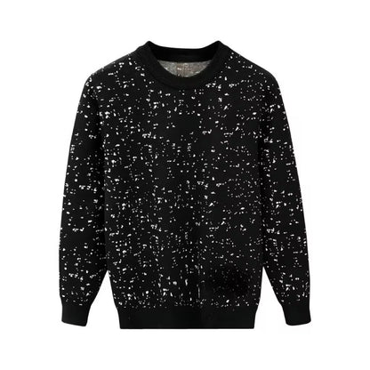 Warm Heavy Industry Hot Drilled Starry Knitted Thread Clothing