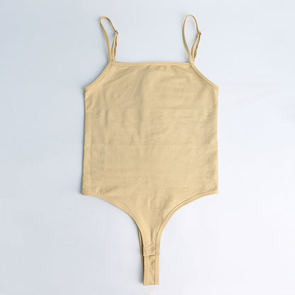Breasted Belly Contracting Sling One-piece Corset