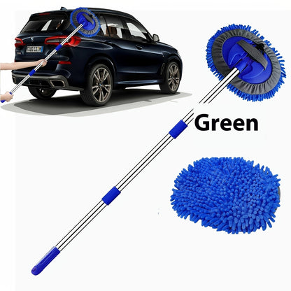 Stainless Steel Rod Length Handle Car Cleaning Tool Car Wash Mop