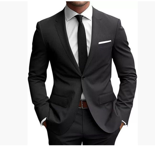 Two-piece Wedding Dinner Suit Jacket