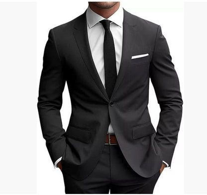 Two-piece Wedding Dinner Suit Jacket