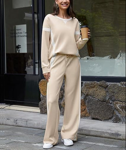 Casual Thin Korean Style Loose Student Fashion Sportswear Comfortable Two-piece Suit