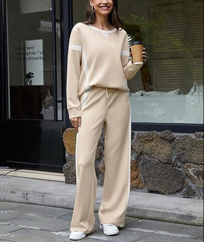 Casual Thin Korean Style Loose Student Fashion Sportswear Comfortable Two-piece Suit