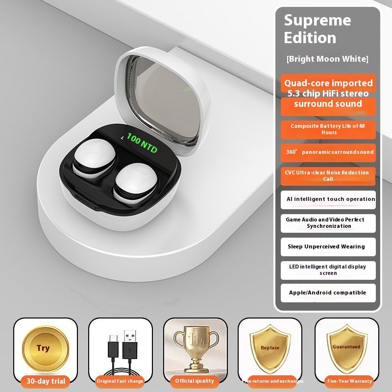 Bluetooth Mini Ultra-small Wireless Binaural Sports Headset