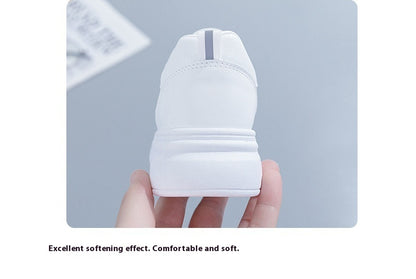 White Shoes For Women Spring And Summer Women's Breathable Versatile Casual Platform Sports