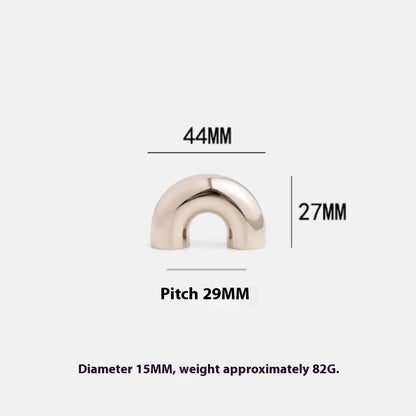 Minimalist Cabinet Handle Titanium Silver Wardrobe Cabinet