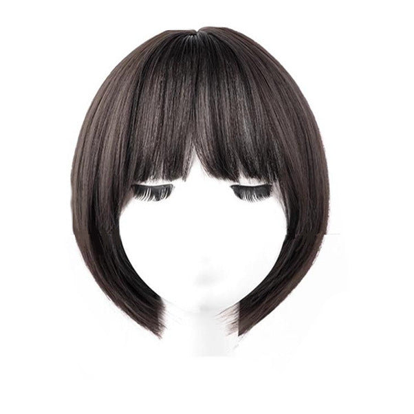 Human Hair Full-head Wig Daily Natural