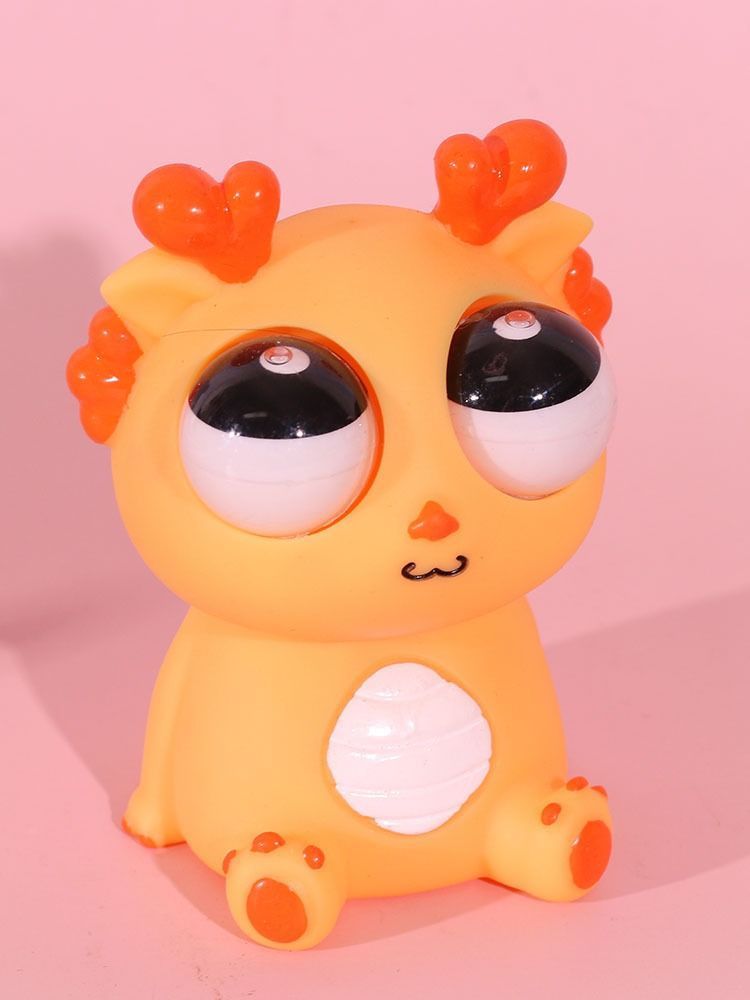Eyeball Burst Squeeze Toy Eyeball Burst Dragon Cute Staring Dragon Stress Relief Artifact Pinch Toys Kids Stress Relief