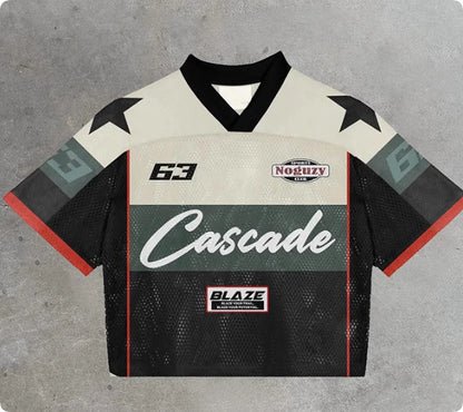 Men's Clothing Casual Round Neck Short Sleeves Digital Printed T-shirt