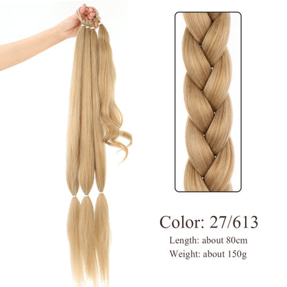 Wig Horsetail European Beauty Long Hair Winding