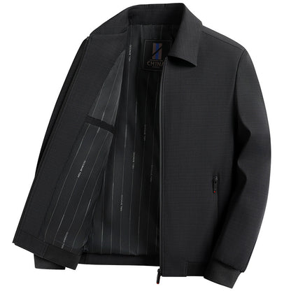 Casual Old Cadre Jacket Lapel Men's Clothing