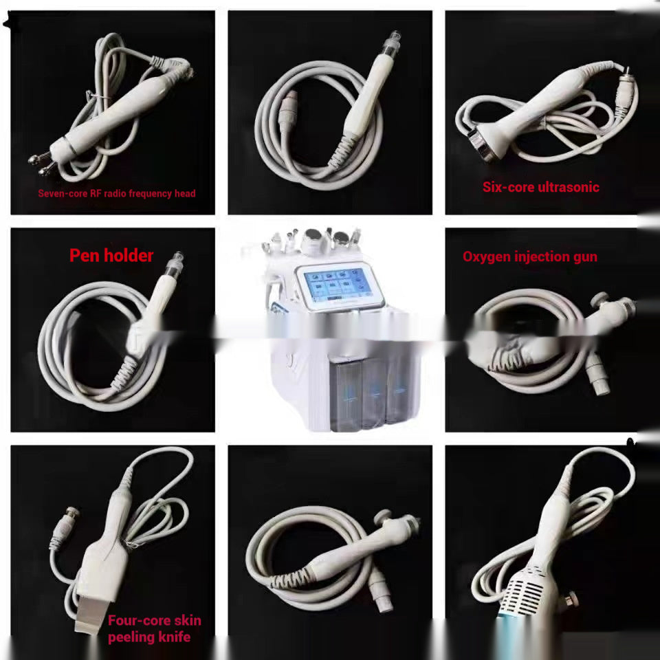 Hydrogen Oxygen Ice Hammer Handle First Generation Second Oxygen Small Bubble Beauty Instrument