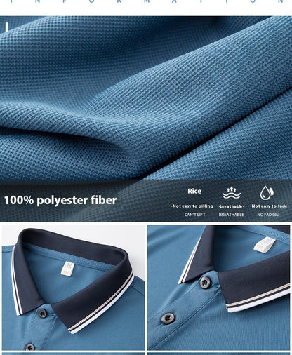 Business Polo Shirt Lapel Short Sleeve Corporate Cultural Clothing