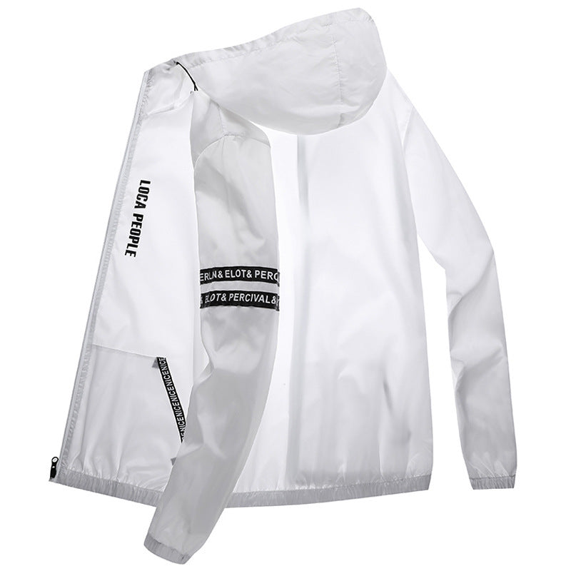 Lightweight Breathable Sun Protection Clothing Men's Jacket