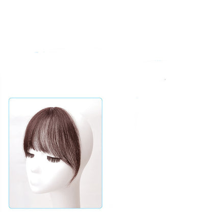 Women's Fashion Natural Air Bangs Wig