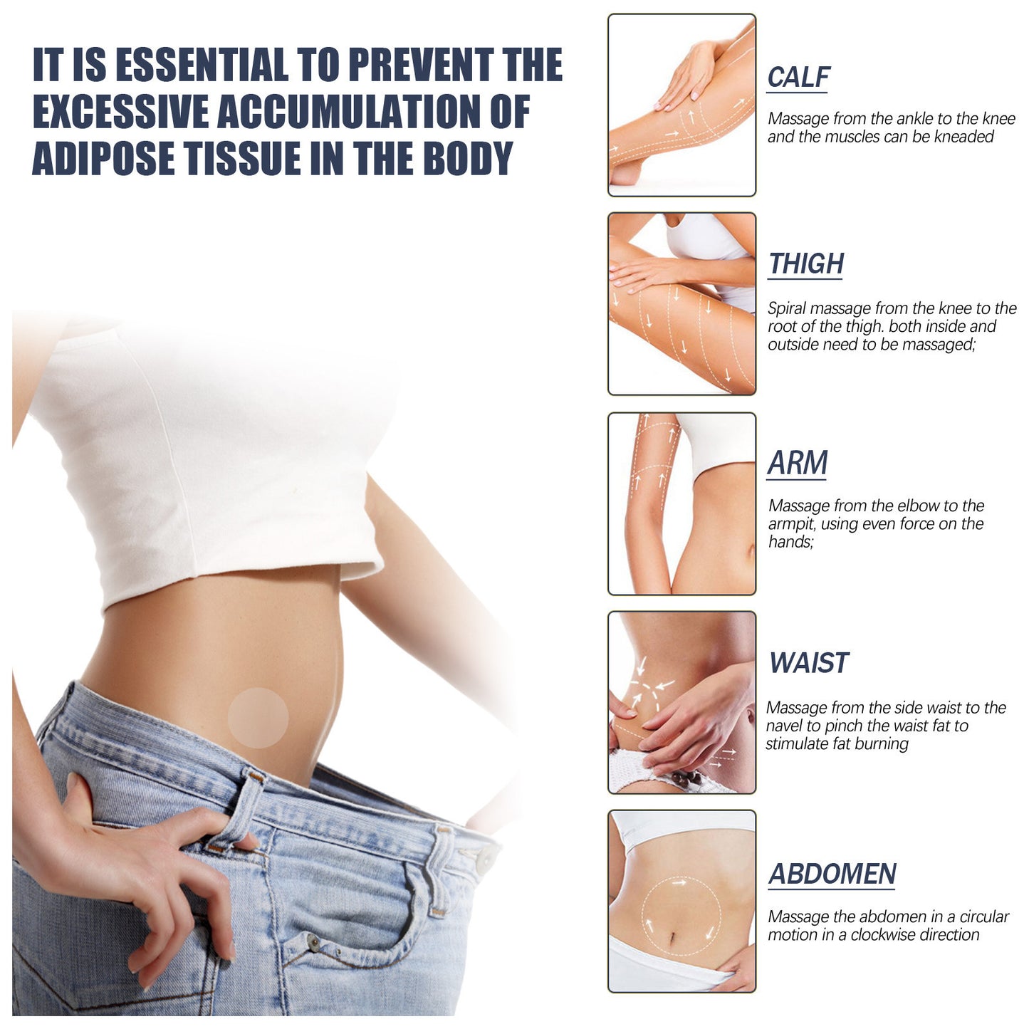 Lazy Beauty Slimming Paste Firming Potbelly Thigh Muscle Waist Shaping