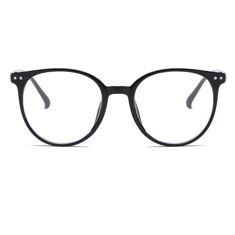 Round Frame Frame Vintage Myopia Glasses Frame Anti-blue Light