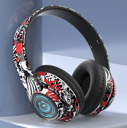 Headset Bluetooth Headset E-sports Games Music Folding Card