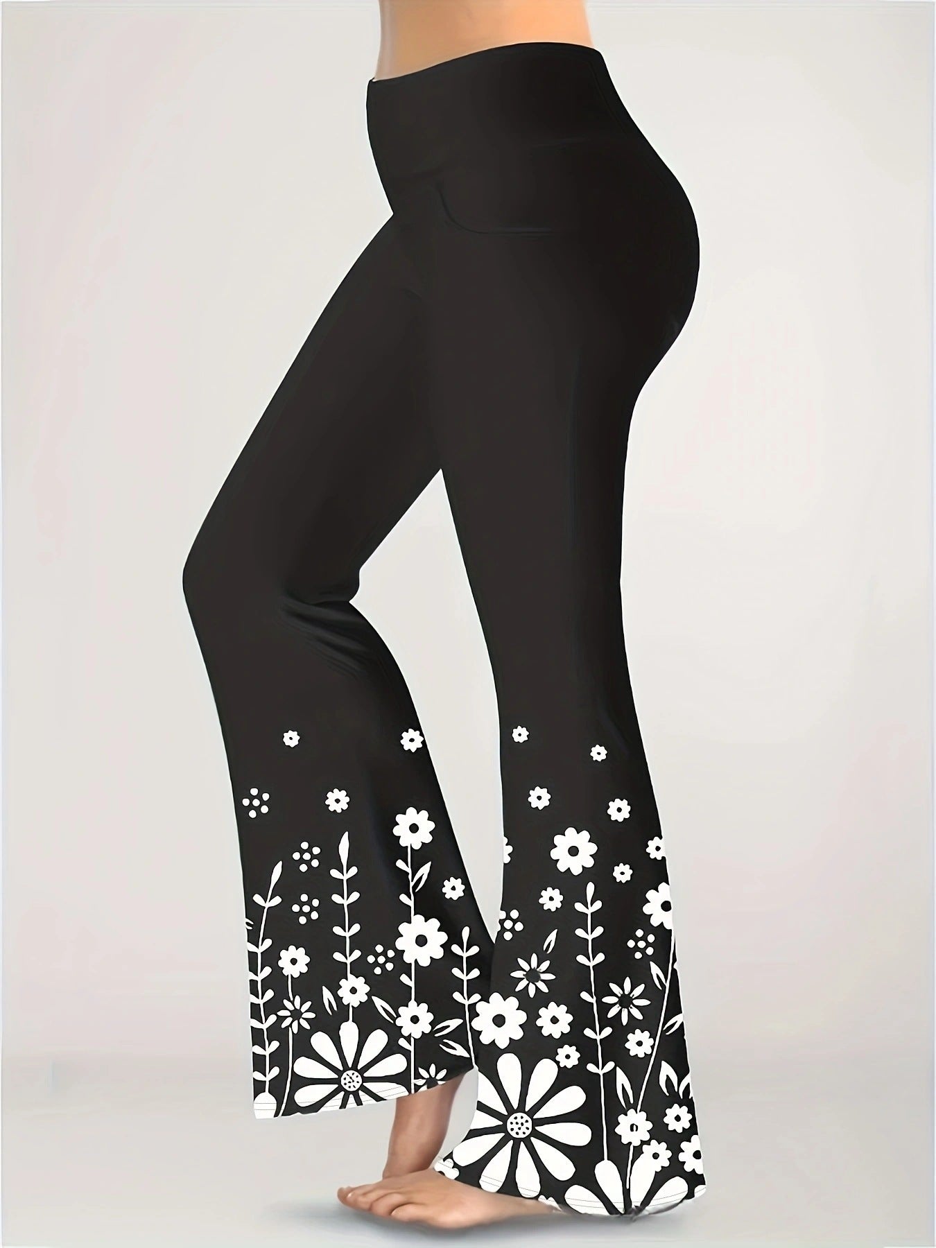 Summer Fashion Floral Print Casual Jumpsuit