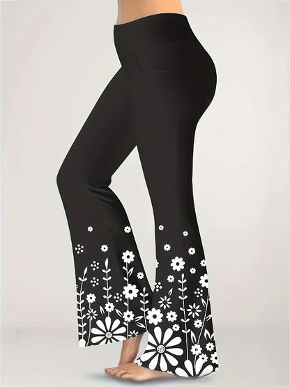 Summer Fashion Floral Print Casual Jumpsuit