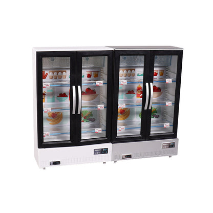 Children's Mini Simulation Double Door Large Refrigerator