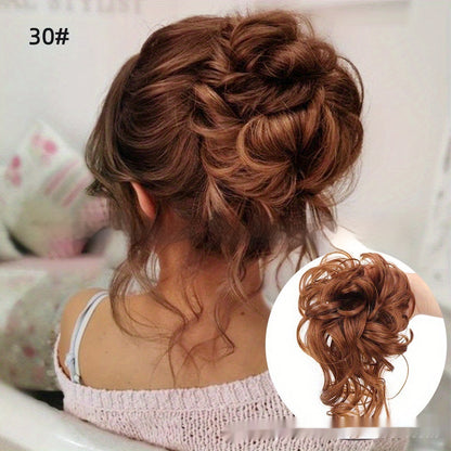Ponytail Wig Female Short Hair Grip High Ponytail Natural & Fluffy Simulation