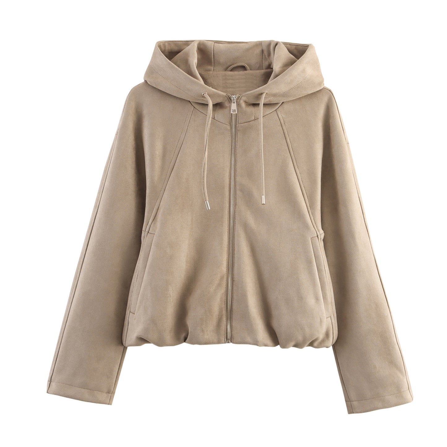 Women's European And American Style Hooded Bomber Jacket