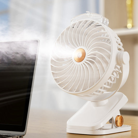 Portable Home USB Charging Spray Clip Little Fan