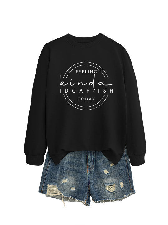 Elegant Women's Round Neck Long-sleeved Sweater
