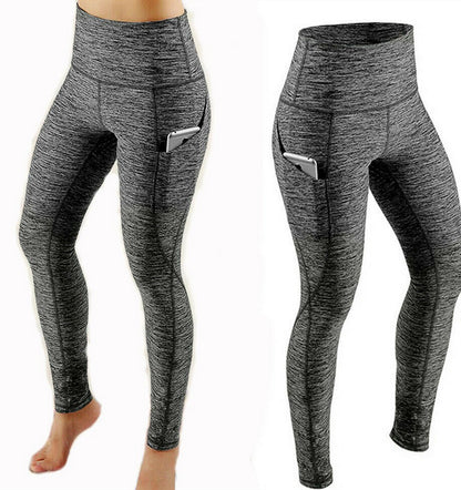 Women Compression Skinny Fitness Leggings Women Stretch Sportswear Casual Leggings Pants with Pocket