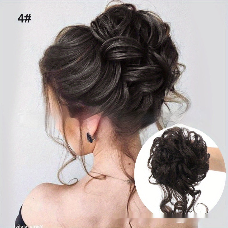 Ponytail Wig Female Short Hair Grip High Ponytail Natural & Fluffy Simulation