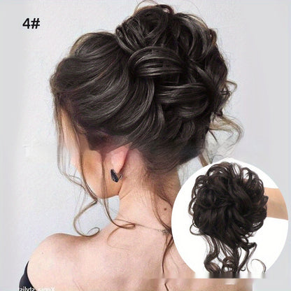 Ponytail Wig Female Short Hair Grip High Ponytail Natural & Fluffy Simulation