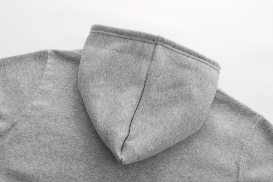 Fall Winter Men's Sportswear Fleece Hoodie Set