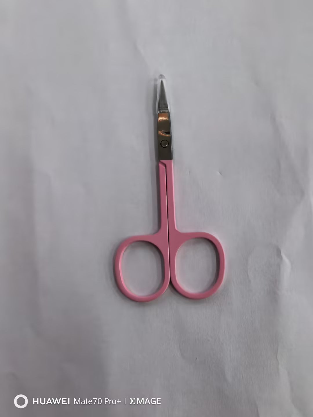 Stainless Steel Color Titanium Eyebrow Trimmer Makeup Beauty Small Scissors