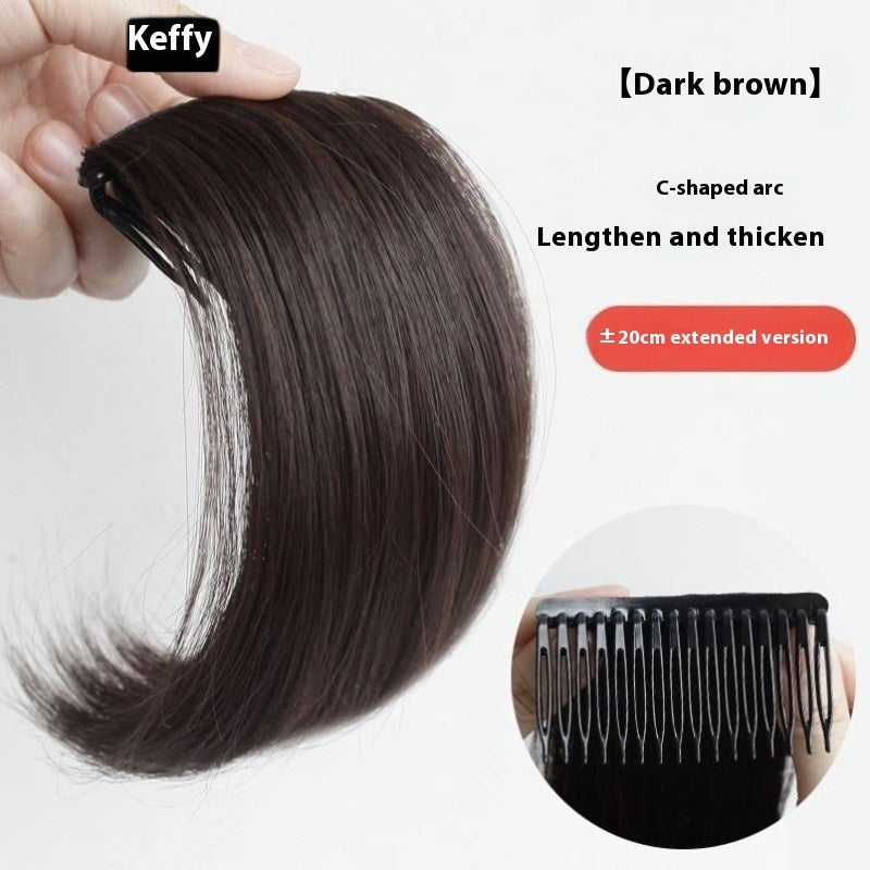 High Skull Fluffy Head Wig Set