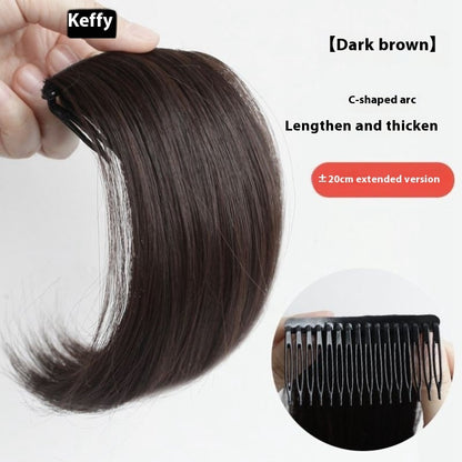 High Skull Fluffy Head Wig Set