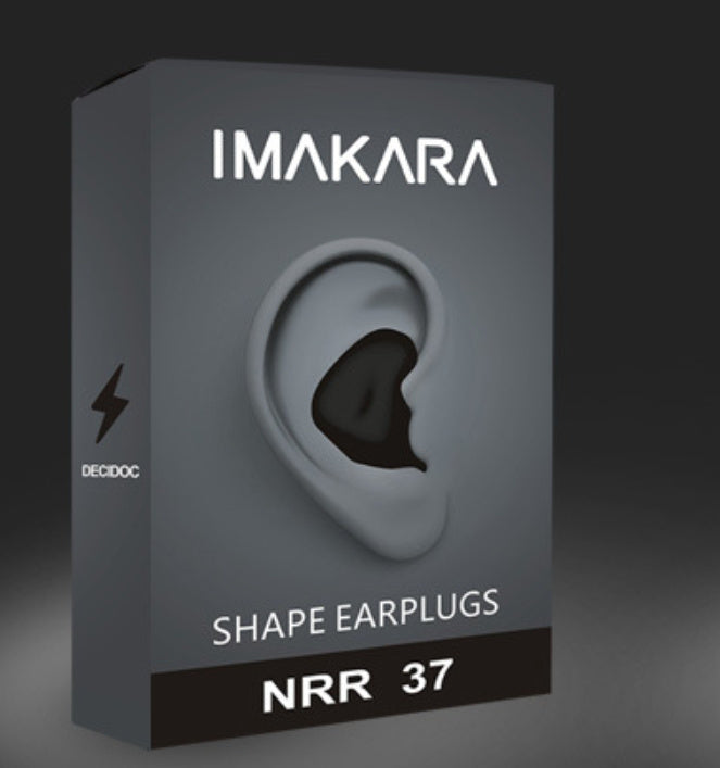 Sound Insulation Sound Proof Sleep Anti-noise Snoring Fit Shaping Rubber Earplugs