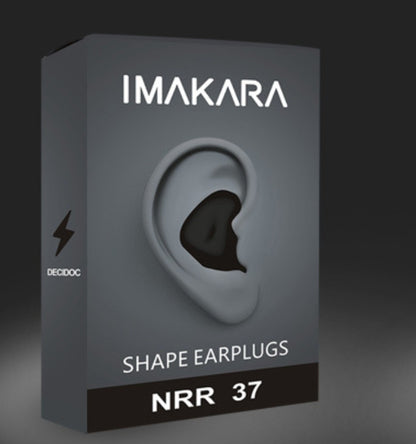 Sound Insulation Sound Proof Sleep Anti-noise Snoring Fit Shaping Rubber Earplugs