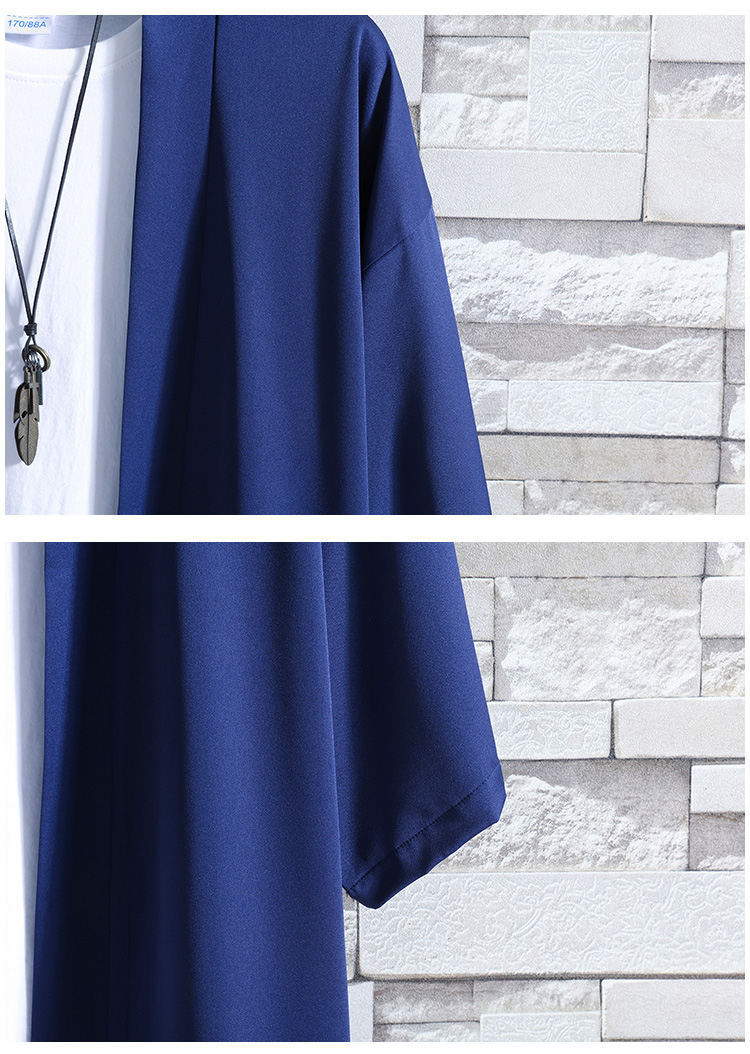 Summer Thin Chinese Style Ice Silk Sun Protection Clothing Robe Hanfu