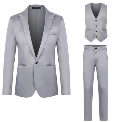 Men's Business Casual Men's Clothing Vest Suit Suit