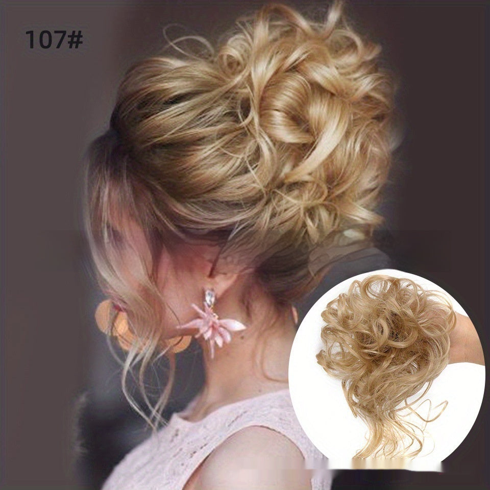 Ponytail Wig Female Short Hair Grip High Ponytail Natural & Fluffy Simulation