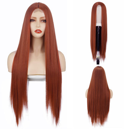 High-temperature Fiber Chemical Fiber Wig Small Lace Headgear