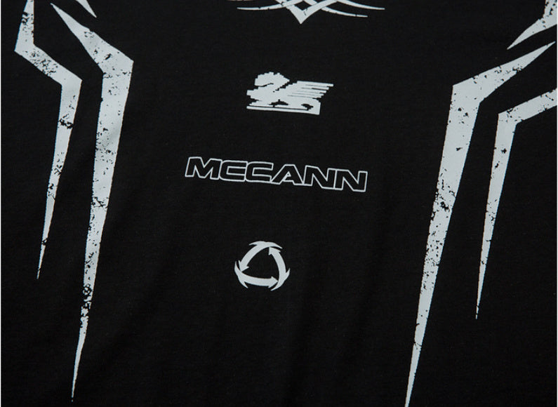 Fashion Personalized Men's Clothing American Retro Top