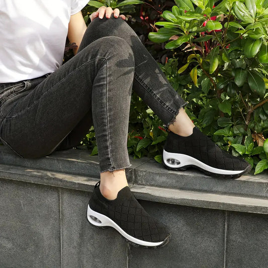 Slip On Socks Multi-color Casual Shoes For Women