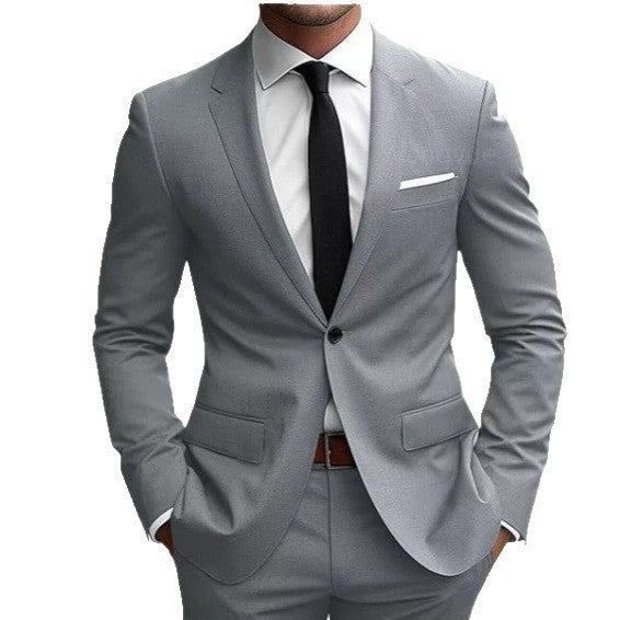 Two-piece Wedding Dinner Suit Jacket
